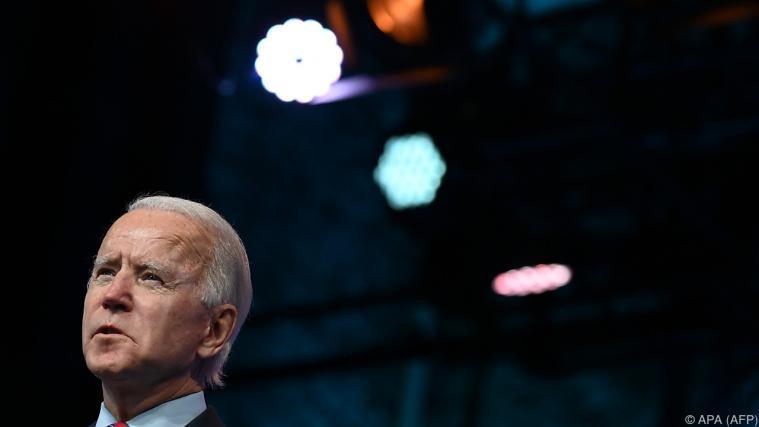 Biden sprach von schwierigen Wochen und Monaten.