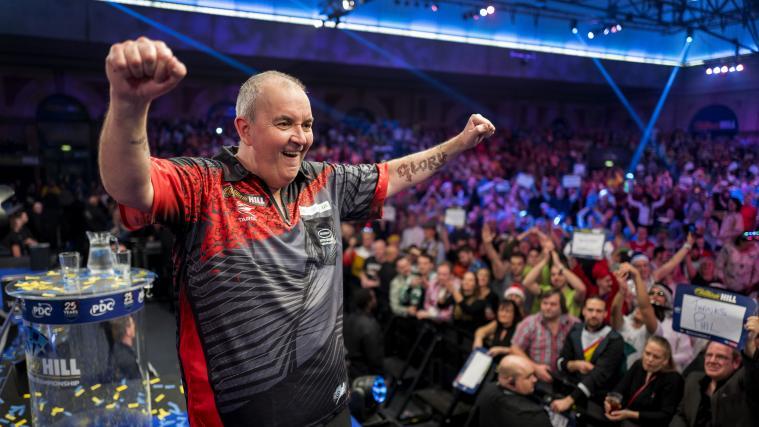 Der Beste aller Zeiten: Darts-Legende Phil Taylor.