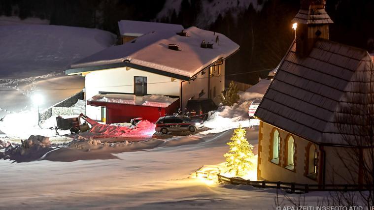 Der Ort der Familientragödie am Montagabend.