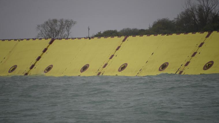 Die Lagunenstadt blieb trotz Hochwasser trocken.