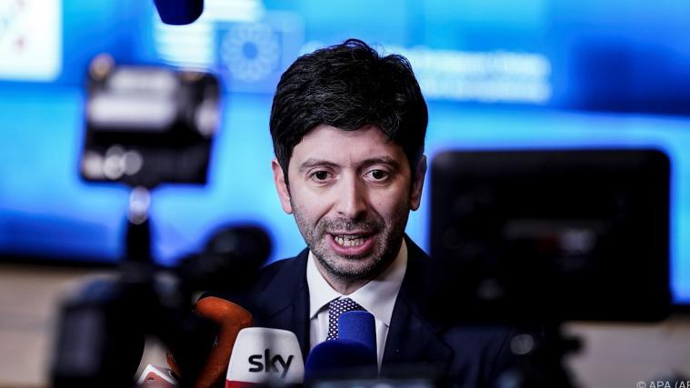 Gesundheitsminister Speranza - Sein Name steht für Hoffnung.