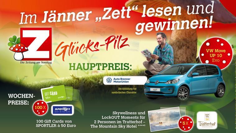 Im Jänner Zett lesen und gewinnen!