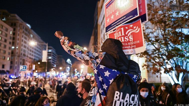 In den USA gibt es immer wieder Anti-Rassismus-Proteste.