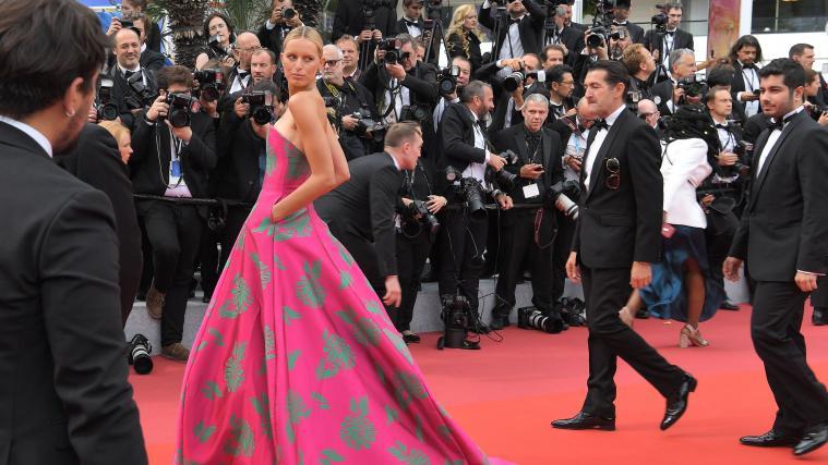 Karolína Kurková. Im Bild in Cannes 2019.
