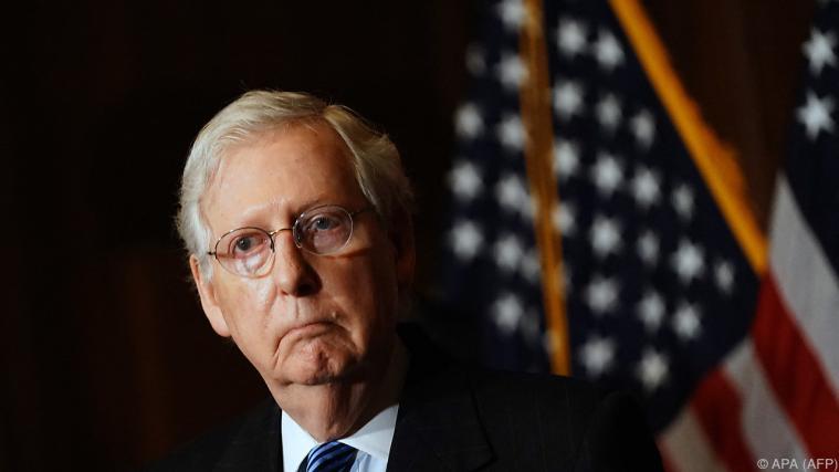 McConnell erkannte Bidens Wahlsieg an.