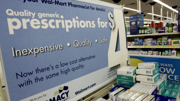 Medikamente im Supermarkt: Jetzt verklagt die US-Regierung Walmart.