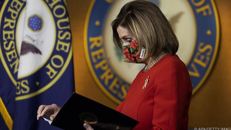 Nancy Pelosi, Sprecherin des US-Repräsentantenhauses.