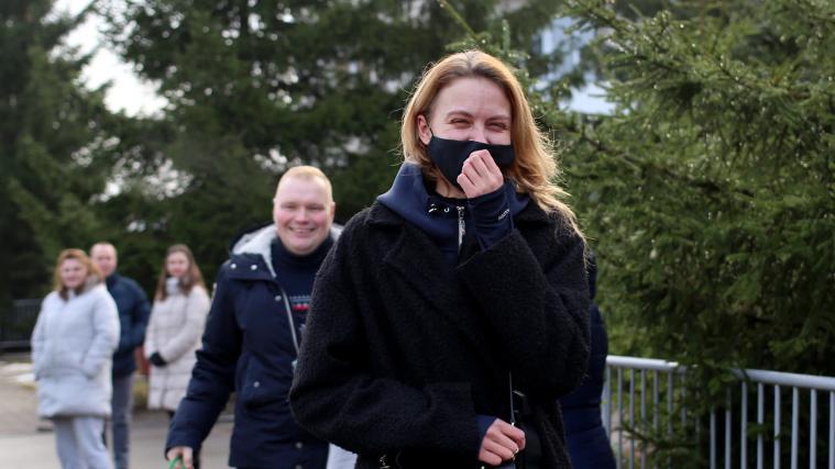 Olga Chischinkowa ist wieder in Freiheit.