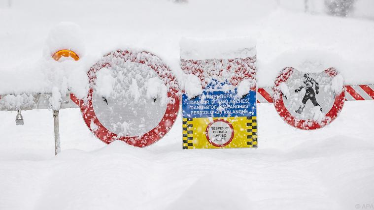 Osttirol versinkt im Schnee.