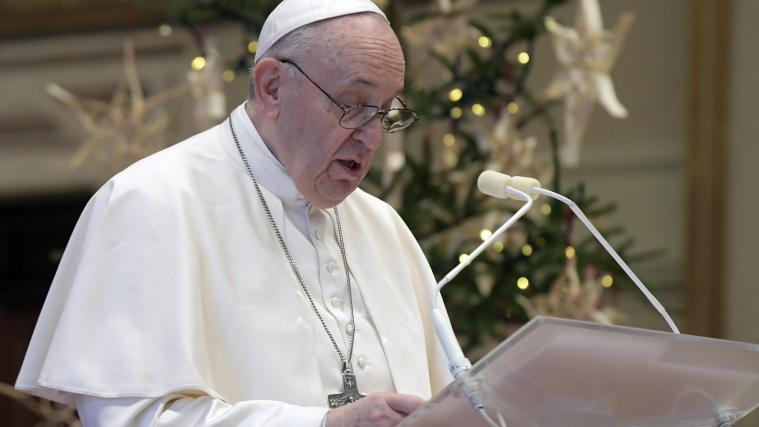 Papst Franziskus richtete sich mit seiner Botschaft an die gesamte Erdbevölkerung.