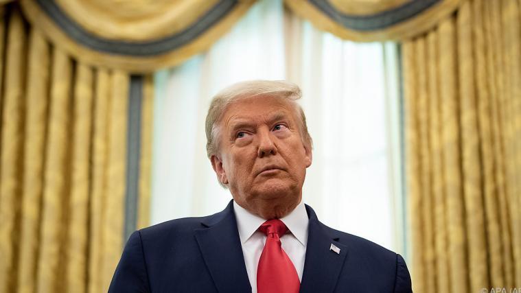 Trump weigerte sich bisher, seine Wahlniederlage anzuerkennen.