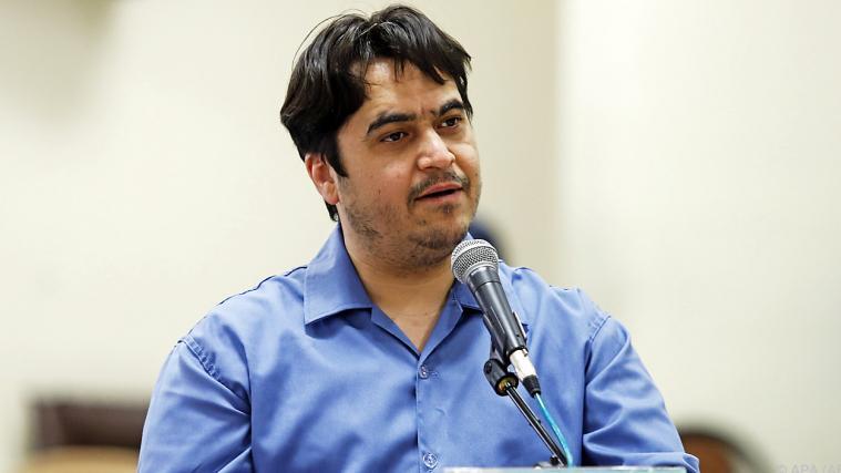 Zam soll Anti-Iran-Propaganda betrieben haben.