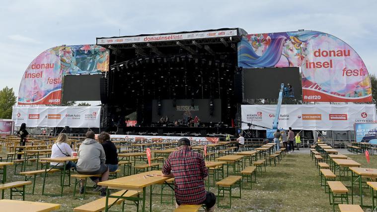 Bereits 2020 fand das Donauinselfest in kleinerem Rahmen statt.