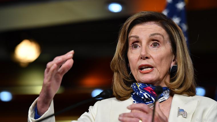 Demokratin Pelosi bleibt dritte Frau im Staate.