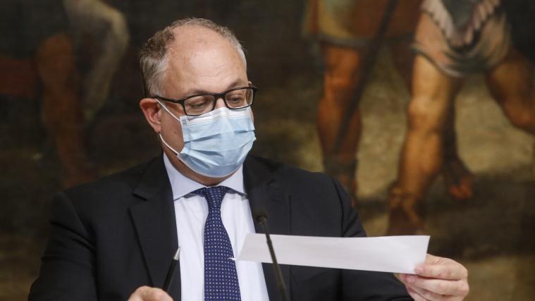 Der italienische Wirtschaftsminister Roberto Gualtieri warnt vor einer Regierungskrise.