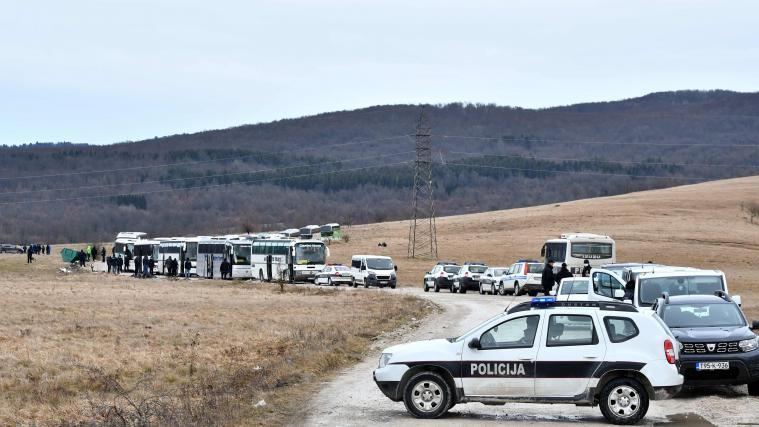 Die Situation auf der Balkanroute ist angespannt.
