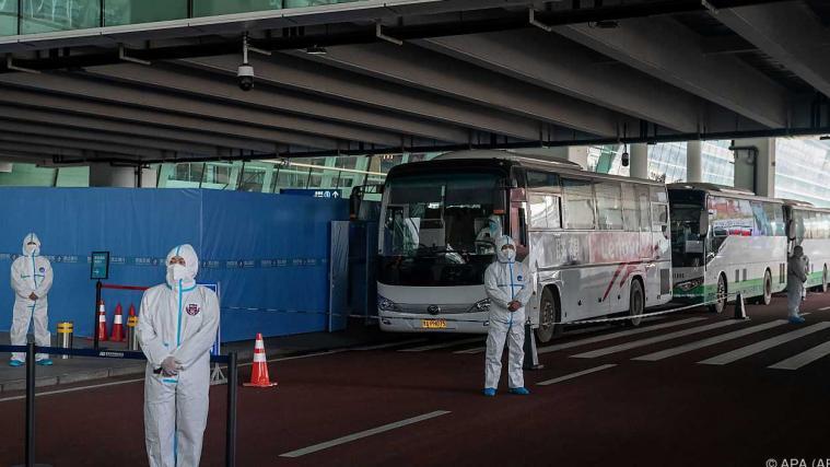 Die WHO-Experten sind in Wuhan eingetroffen.