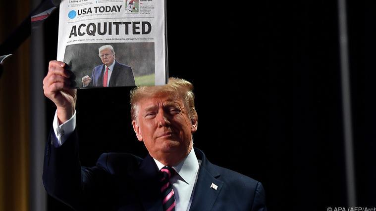 Donald Trump soll für zukünftige politische Ämter gesperrt werden.