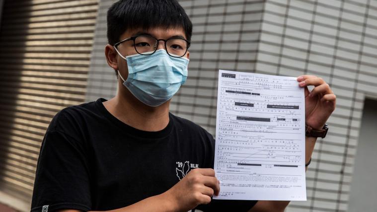 Gegen Joshua Wong wurde ein weiterer Haftbefehl erlassen.