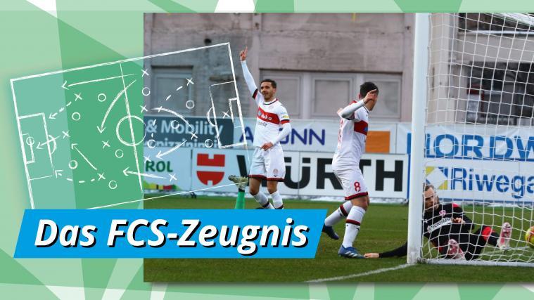 Hannes Fink jubelt nach seinem Treffer zum 1:0 gegen Vis Pesaro.