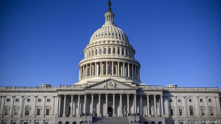 Im US-Capitol wird die neue Legislaturperiode eröffnet.
