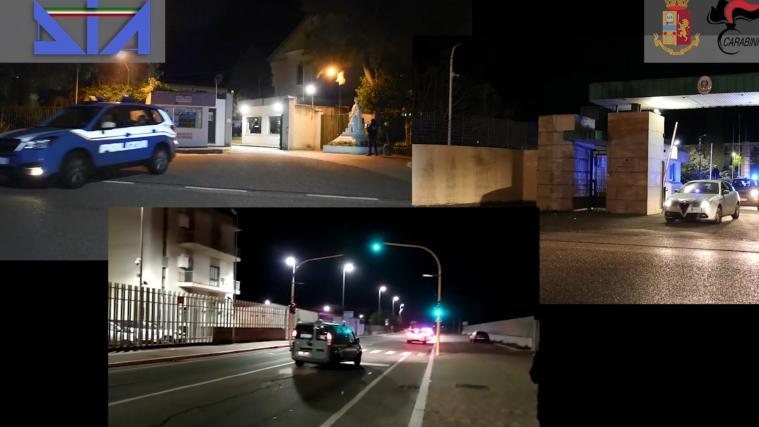 In den frühen Morgenstunden am Donnerstag startete eine große Anti-Mafia-Razzia in Catanzaro.