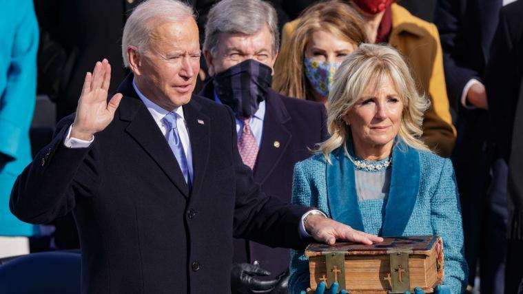 Joe Biden wurde zum 46. Präsidenten der USA vereidigt.