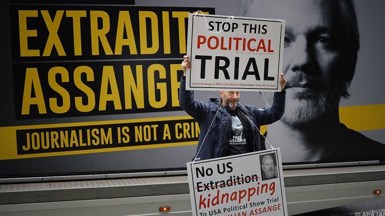 Julian Assange soll nicht an die USA ausgeliefert werden.