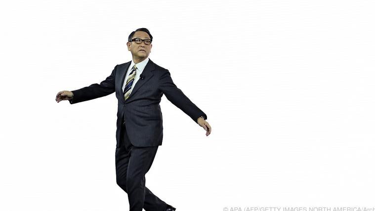 Konzernboss Akio Toyoda kann auf Wolke 7 schweben.