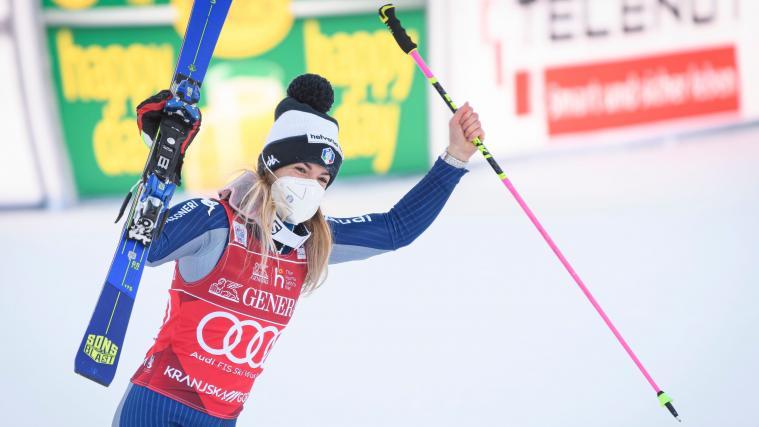 Marta Bassino hat derzeit die Führung im RTL-Weltcup inne.