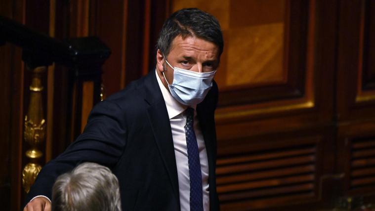 Matteo Renzis „Italia Viva“ könnte aus der Regierung fliegen.