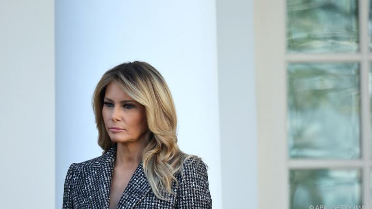 Melania Trump enttäuscht nach Gewalt.