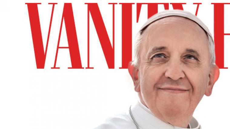 Papst Franziskus auf der Titelseite der italienischen „Vanity Fair“.