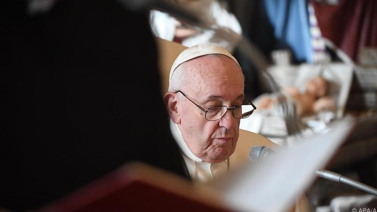 Papst Franziskus verurteilt die Erstürmung des Kapitols in Washington.