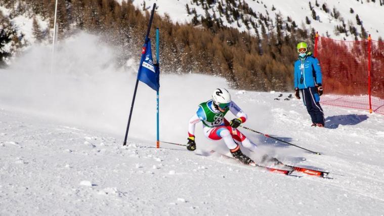 Skirennen in Schnals.