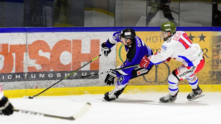 Trevor Gooch und David Galassiti liefern sich ein Fernduell.