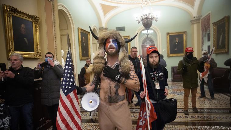 Unfassbare Szenen im US-Parlament.