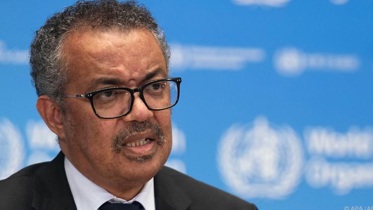 WHO-Chef Tedros Adhanom Ghebreyesus , fordert einen weltweiten Impfstart innerhalb der nächsten 100 Tage.