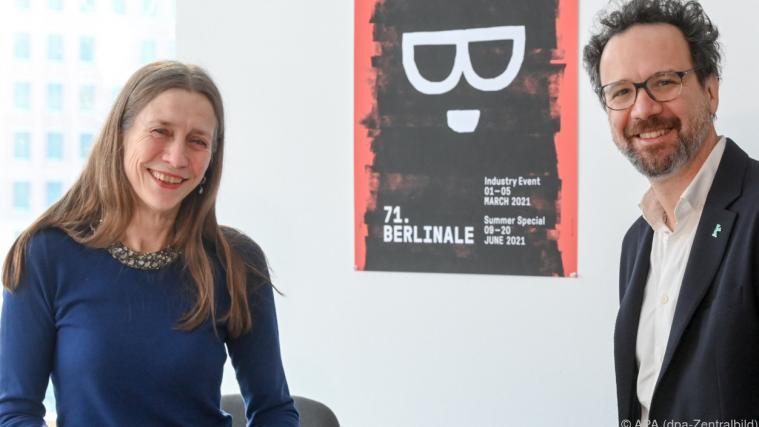 Das Leitungs-Duo der Berlinale, Mariette Rissenbeek und Carlo Chatrian.