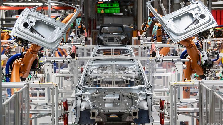 Das VW-Werk in Zwickau in Sachsen.