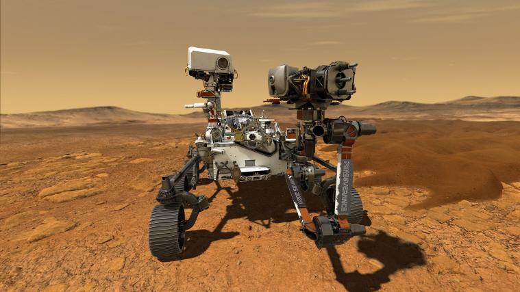 Der Nasa-Rover „Perseverance“ soll am Donnerstag auf dem Mars landen.