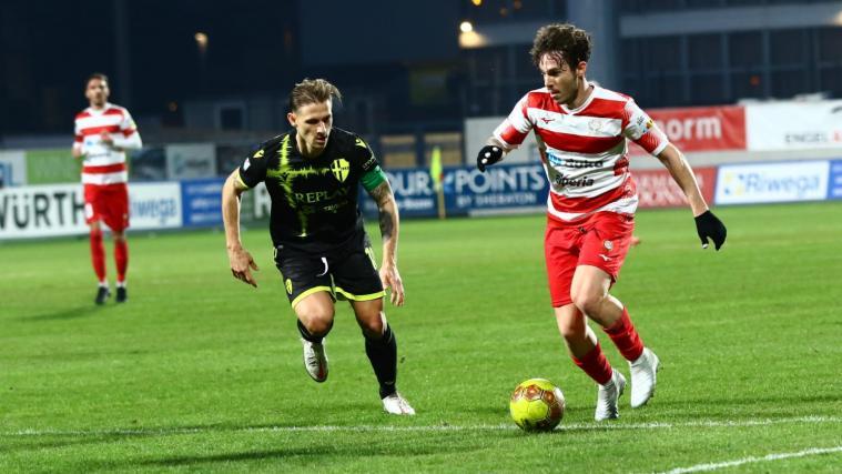 Der neue Topspieler des FC Südtirol: Davide Voltan erzielte gegen seinen Heimatverein Padova die Führung – mit einem herrlichen Schlenzer ins lange Eck.