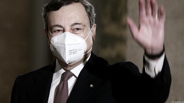 Italiens neuer Premier Draghi.