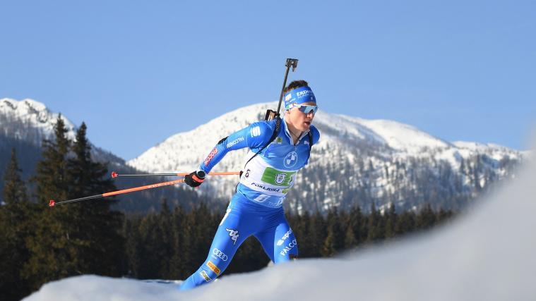 Lukas Hofer lief im letzten WM-Rennen in die Top-Ten.