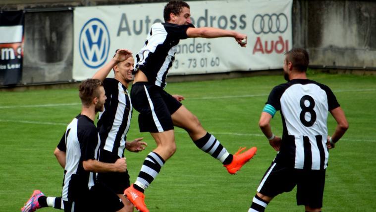 Mattia Lo Presti jubelt: Der Latscher zählt zu den besten Stürmern der Landesliga. Nun traf ihn ein Schicksalsschlag.