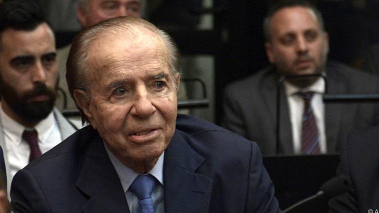 Menem, zuletzt Senator, wurde 90 Jahre alt.