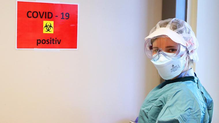 Rückgang bei österreichischen Covid-Patienten im Spital.