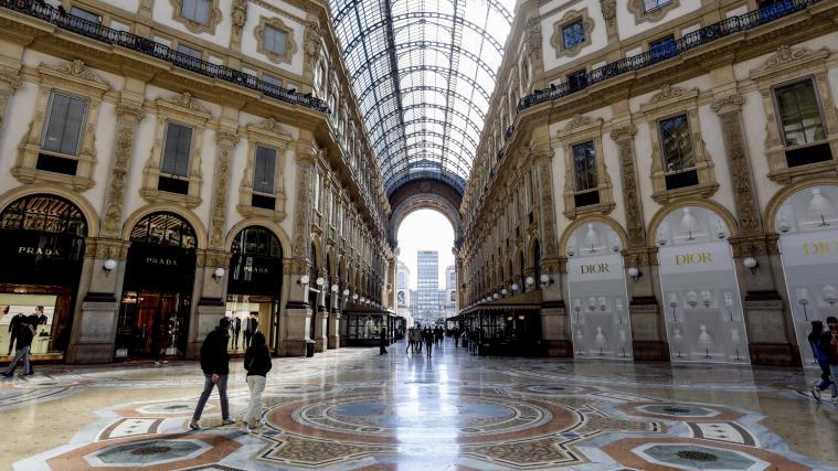 11 der 20 italienischen Regionen wurden „Rot“ eingestuft. Im Bild Mailand