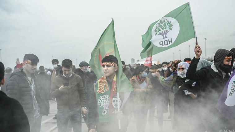 Anhänger der HDP in Istanbul.