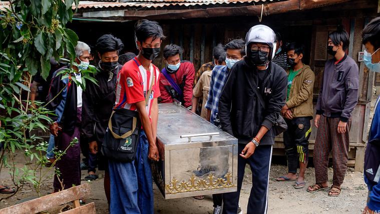 Bereits mehr als 500 Tote in Myanmar.